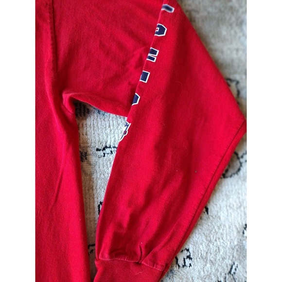 Vintage Iowa State Long Sleeve Mens College Cyclones University Mascot NCAA S/M - Picture 3 of 10